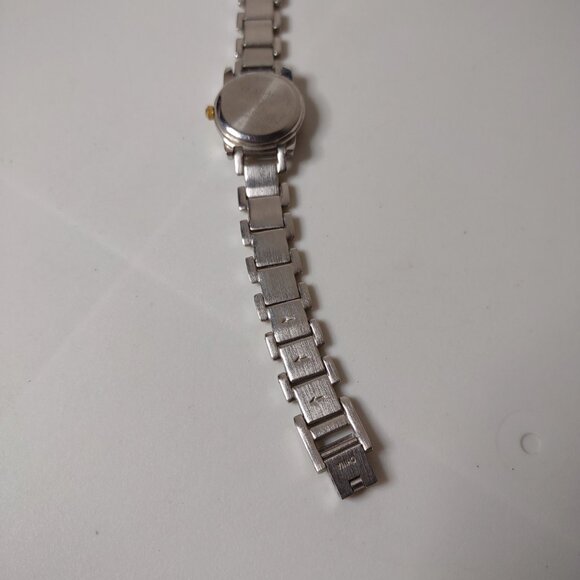 7 Inch Two Tone Metal CC Hughes Watch - Picture 7 of 11